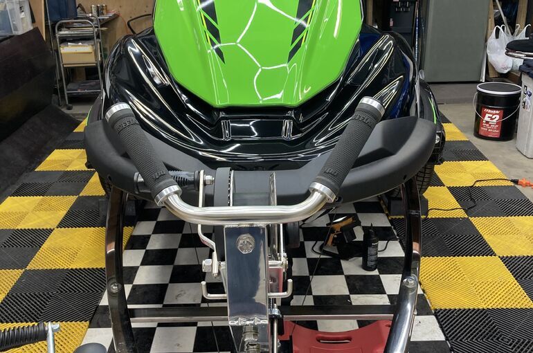 カワサキ JETSKI ガラスコーティング