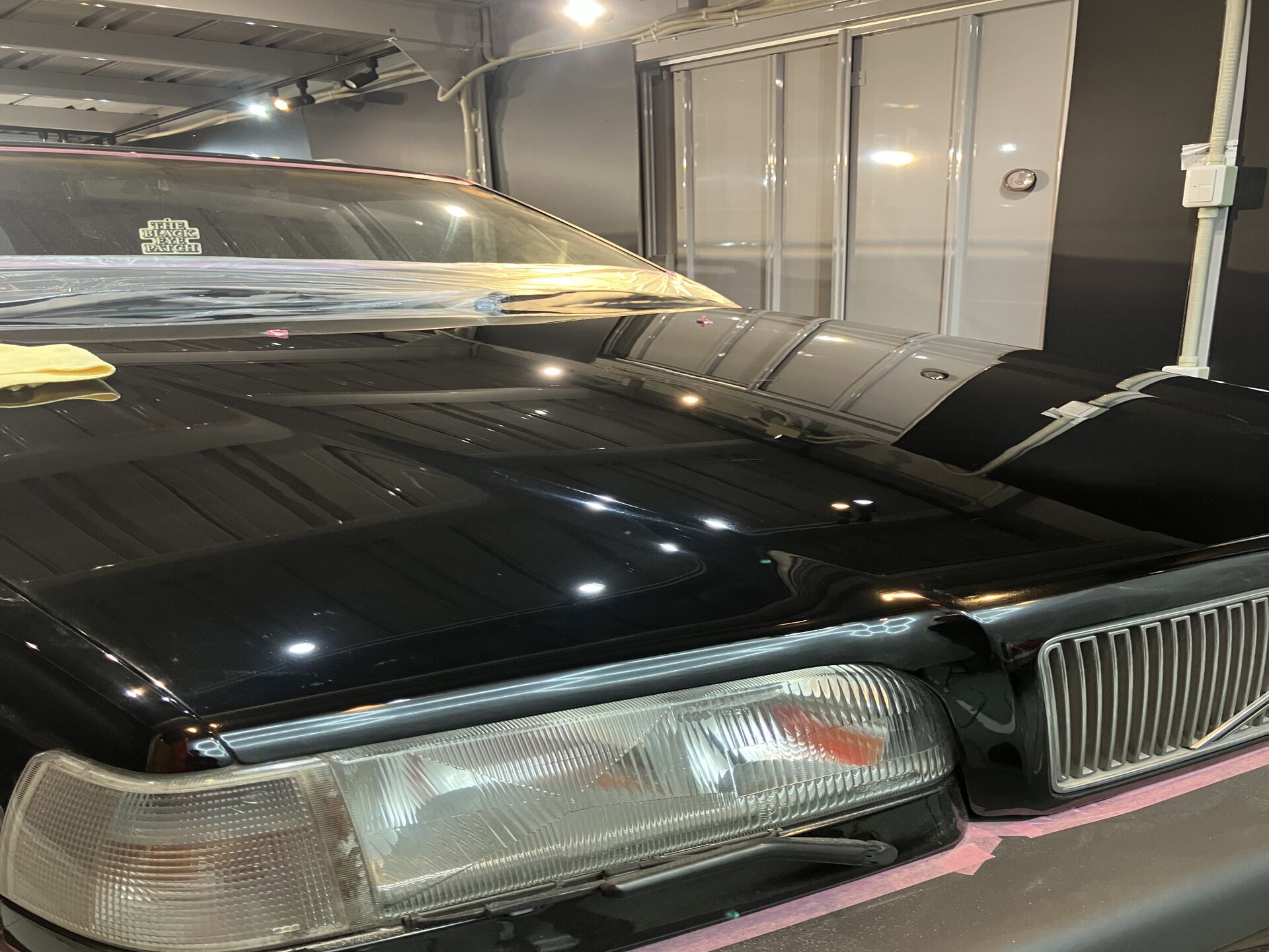 オールペン車の研磨